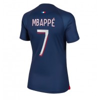 Paris Saint-Germain Kylian Mbappe #7 Fußballbekleidung Heimtrikot Damen 2023-24 Kurzarm